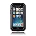 iPhone 5 Case, Lisana Aluminum Shockproof Dustproof Waterproof Gorilla Glass Metal Case Cover for iPhone 5 / 5S