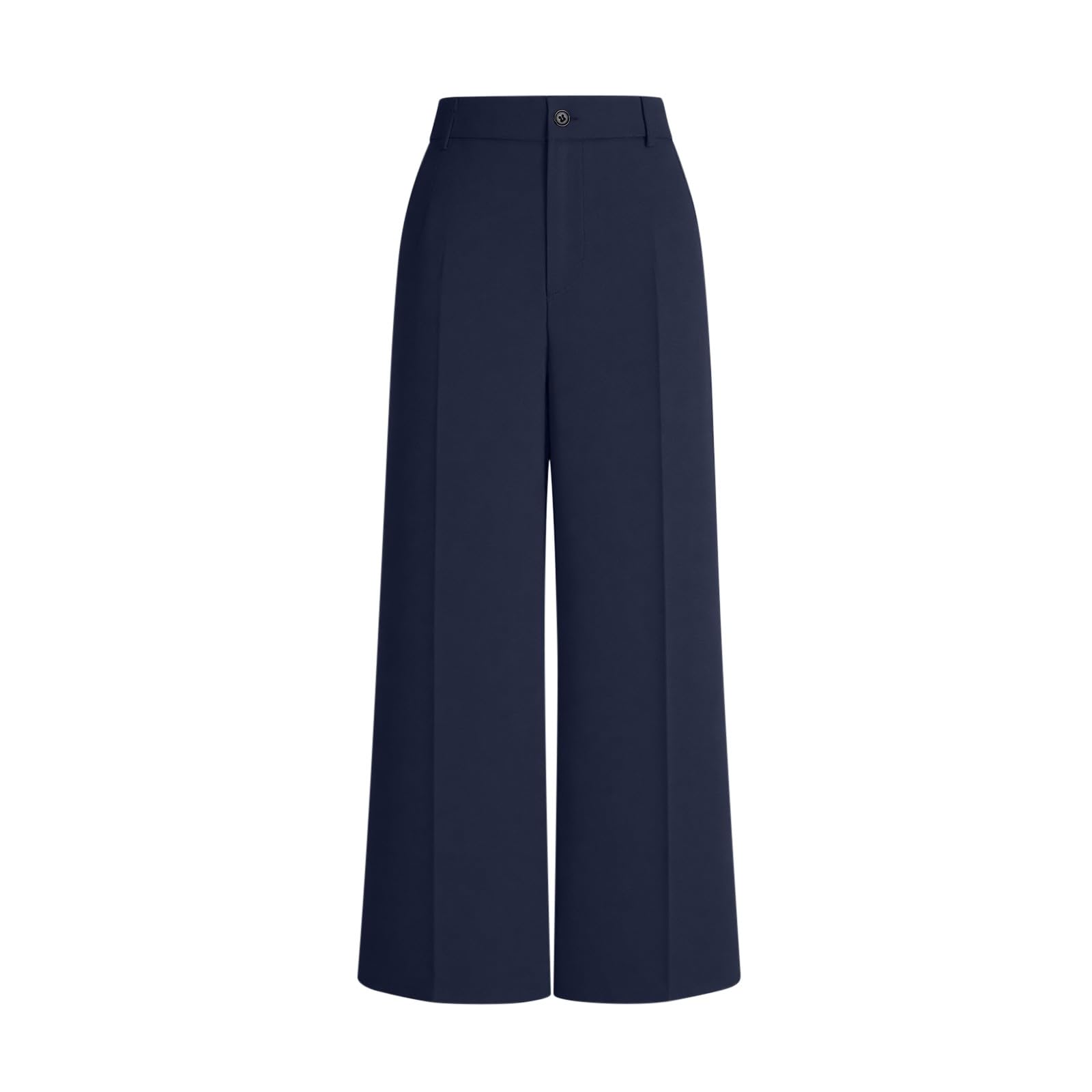 Dress Pants for Women Trendy 2026 High Waist Stretchy Work Pants Business Casual Straight Leg Trousers with Pockets — view 5