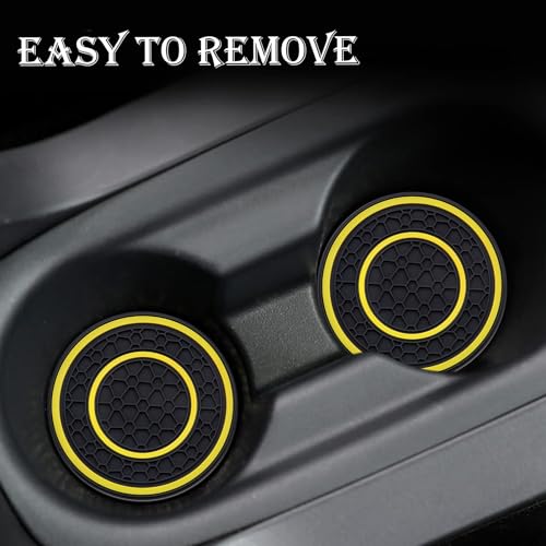 2 Pack Posavasos de Silicona para Auto 2.75 Pulg miniatura 6