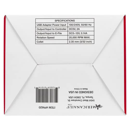 Americanails PNI20 PenTech Lijadora Eléctrica miniatura 5