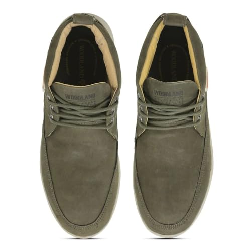 Image of Woodland Men's Leather Sneaker