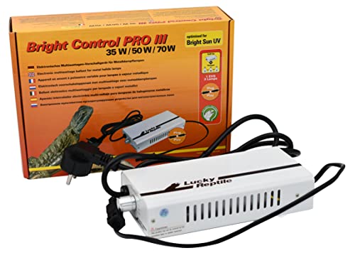 Lucky Reptile Bright Control Pro III - Ballast multiwatt pour Lampe à Vapeur métallique - Ballast électronique pour Lampe Bright Sun - Accessoire...