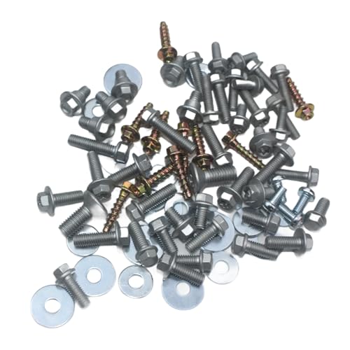 Image of Motorcycle 80pcs Fairing Bolts Kit Bodywork Screws Nut for SX EXC EX SX65 SX85 SX125 EXC125 EXC250 EXC350 EXC450 (SX EXC EX All Model)