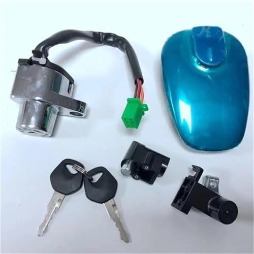 Interruptor de encendido de 4 cables y tapa de tanque para Suzuki GZ125HS 6