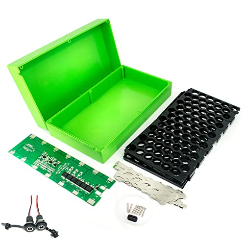 13S 6P 48V Electric Bike Lithium Battery Case With 20A Balance Bms Including Holder Nickel For E-Soccter Battery 48V Use Diy Battery Storage Box In Series Plastic Batteries Case For 18650 Battery #TOP1