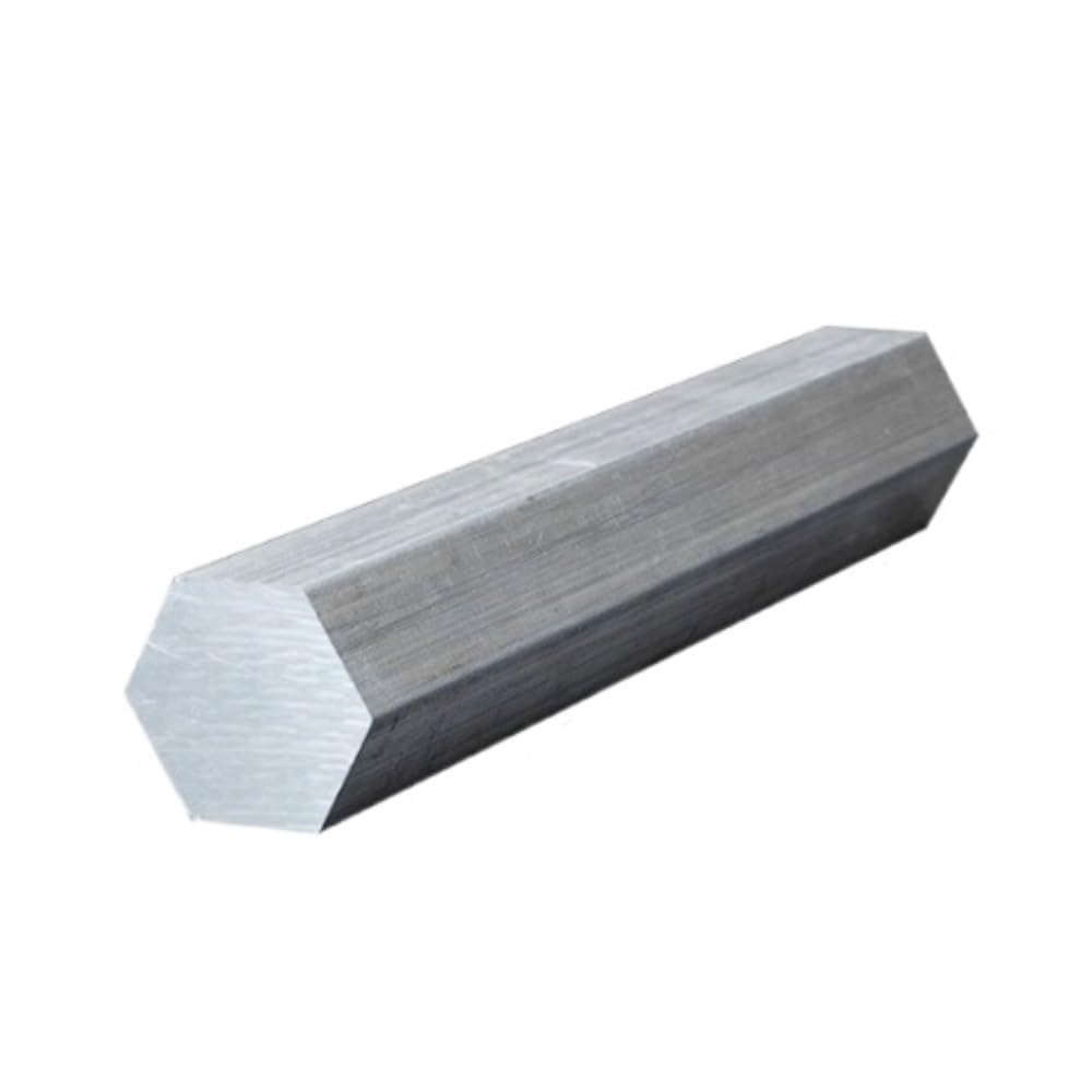 Aluminiowe pręty 1 szt. aluminiowy pręt sześciokątny 6061, długość 4-20 cali, aluminiowe pręty sześciokątne, wysokość 8-60 mm (500 mm x 16 mm) (500 mm x 35 mm)