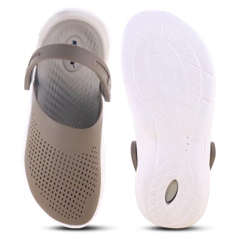 Image of SPARX Outdoor Clogs for Men - Adjustable Comfort Sandals with Cushioned Footbed, Secure Fit, Durable Sole & All-Day Walking Comfort
