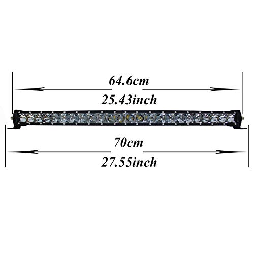 Angel Ma 25 Inch 120W Curved Led Bar Spot Flood Combo Beam Offroad Radius Trucks Utv Suv Tractor Marine Pickup Cab Atv Truck Bus 4X4Wd Ute Van #TOP1