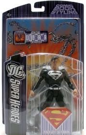 DC Super Heroes Mattel Select Sculpt Series Action Figure Black Suit Superman