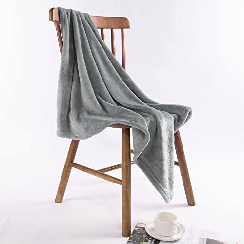 Image of NANPIPER Baby Blankets, Super Soft Fleece Fuzzy Blanket for Toddler, Luxury Cozy Lightweight Microfiber Plush Blanket-Throw Size 30 inchx40 inch,Grey
