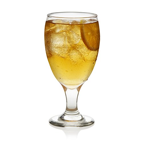 Libbey Classic Goblet Party Glasses, Set of 12