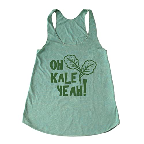 Women's Kale Shirt - Oh Kale Yeah ® Funny Vegan T-Shirt #TOP1