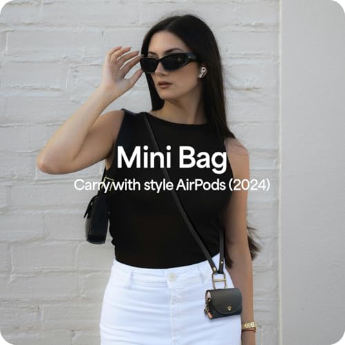 Image of Spigen Cyrill Mini Bag for Airpods 4 (2024) Case Cover - Black