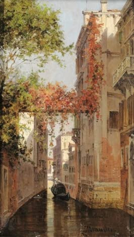 Affiche Palais Albrizzi Antonietta Brandeis pour habiller un grand mur vide 60x90cm
