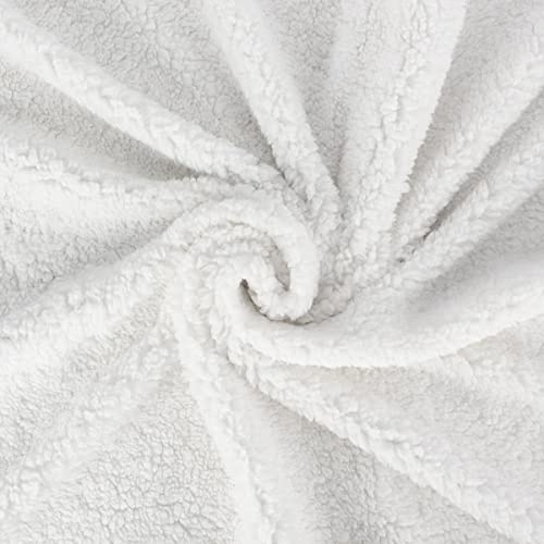 American Baby Company Heavenly Soft Chenille/Sherpa Security Blanket, Medium Gray 3D Cloud, 14" X 14", For Boys & Girls #TOP3