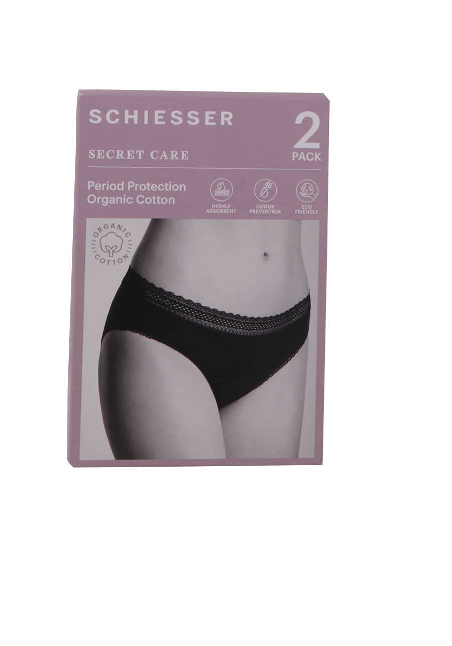 Schiesser Jockstrap Kobiety Secret Care Periodenunterwäsche Slip