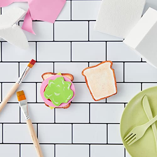 20 Pack Foam Blocks For Crafts, Polystyrene Brick Rectangles For Floral Arrangements, Art Supplies (White, 4 X 4 X 2 In) #TOP3