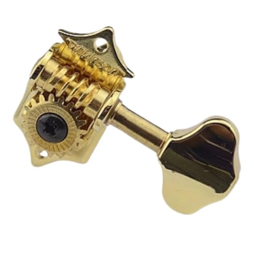 Mécaniques de guitare vintage or 3R+3L têtes de machine haut de gamme à engrenage