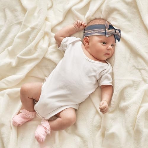 Lively dolphins Baby bow headband (0-6 months) - Universal for newborns to toddlers, a must-have for cute decoration4