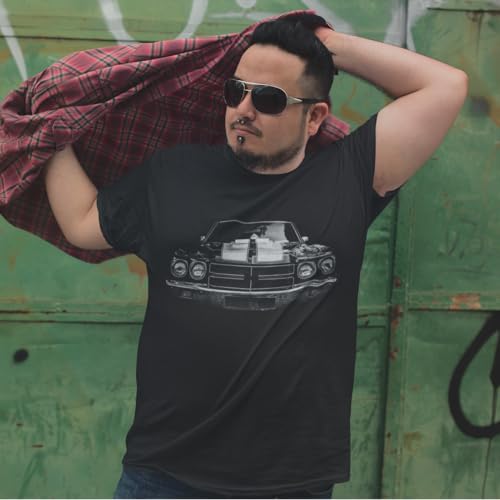 Chevy Chevelle Mens T-Shirt Classic American Musclecar SS Short Sleeve Tee Shirt4