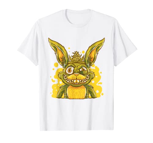 Playfuls Rabbits Design - Bunnys carino e whimsical Maglietta