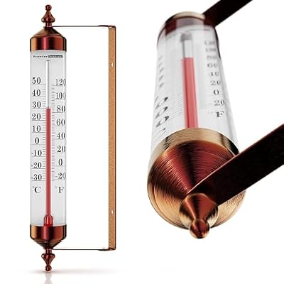 10.2 Steel Outdoor Thermometer (Adjustable Angle)