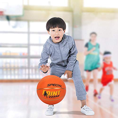 POCREATION Basquete, conveniente para segurar, treinamento de basquete infantil, fino acabamento par