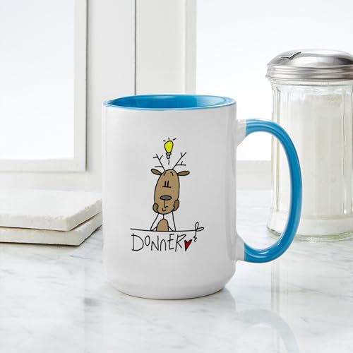 Taza de cerámica CafePress Donner Reno 15 oz miniatura 4