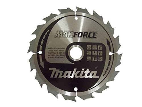 Lame Carbure Diam. 140 Mm ''Makforce'' Pour Bois Pour Scies Circulaires Makita-B-08137