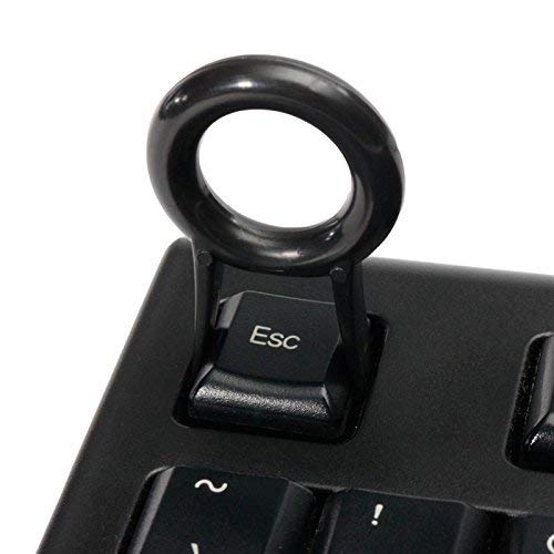 5Pack Black Color Rounded Key Puller Keycap Puller/Key Cap Remover Tool For Mechanical Keyboard #TOP3