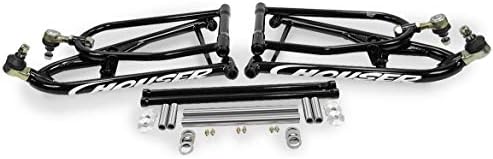 Houser Racing Regular Travel A-Arms - Gloss Black +2.25in. W, +0in. Foward 060111