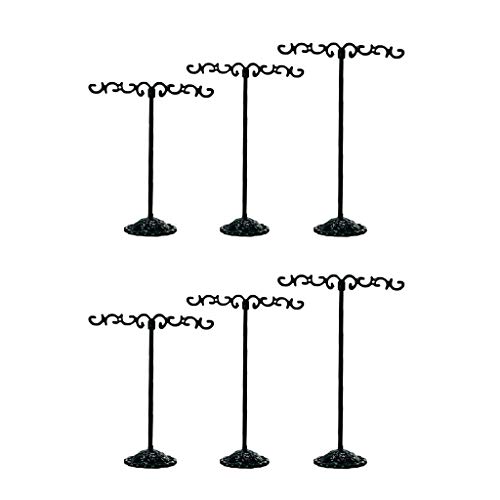 IPOTCH 6X Pendientes Soporte De Exhibición Inicio Tienda Gabinete Ventana Pendientes Colgador Estante De Almacenamiento