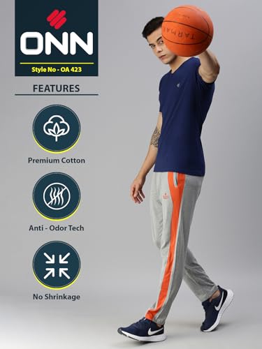 Image of ONN Men's Regular Fit Half Sleeve V Neck T-Shirt