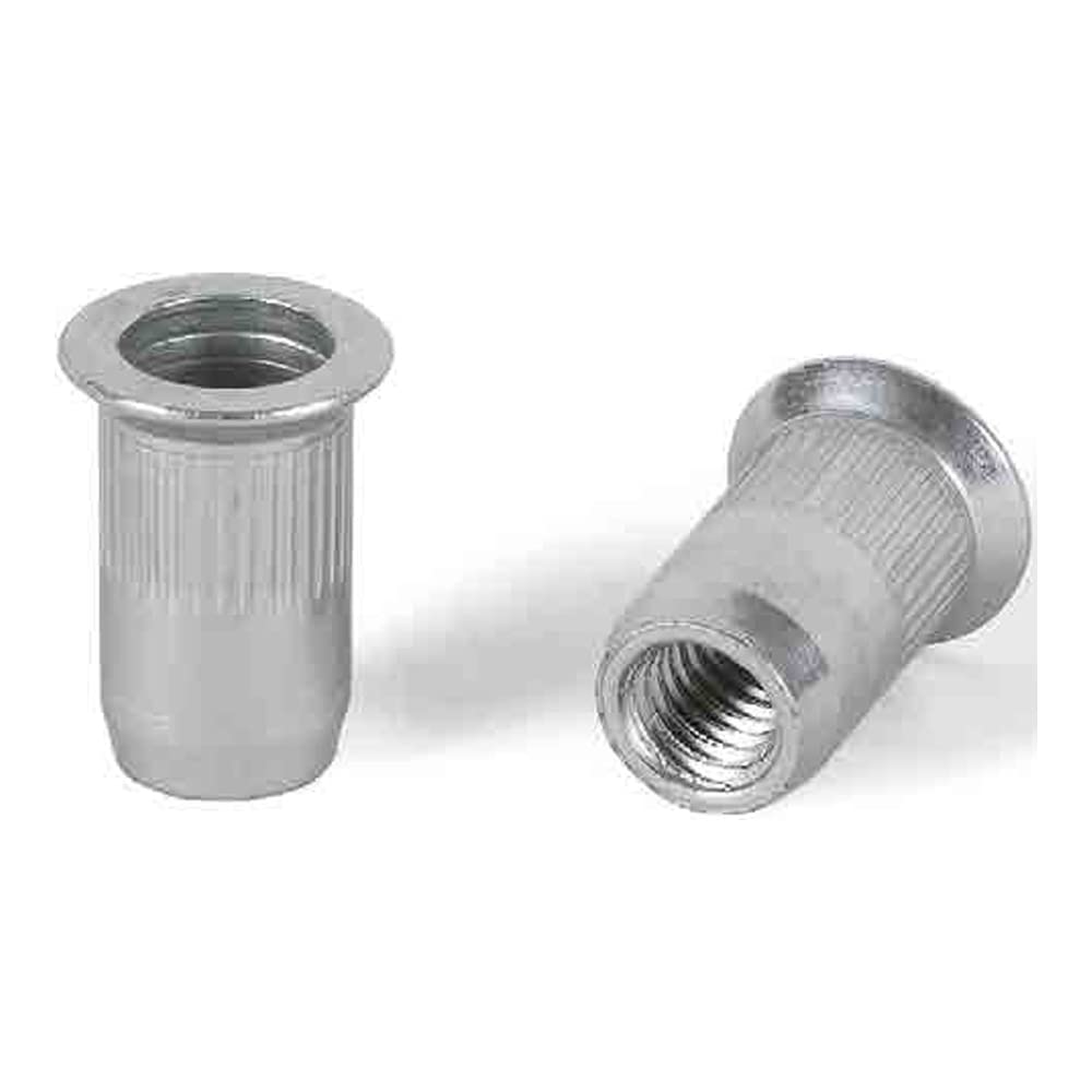 Bralo BR0371304006 Remache Tuerca Espirada, Acero Remache M4
