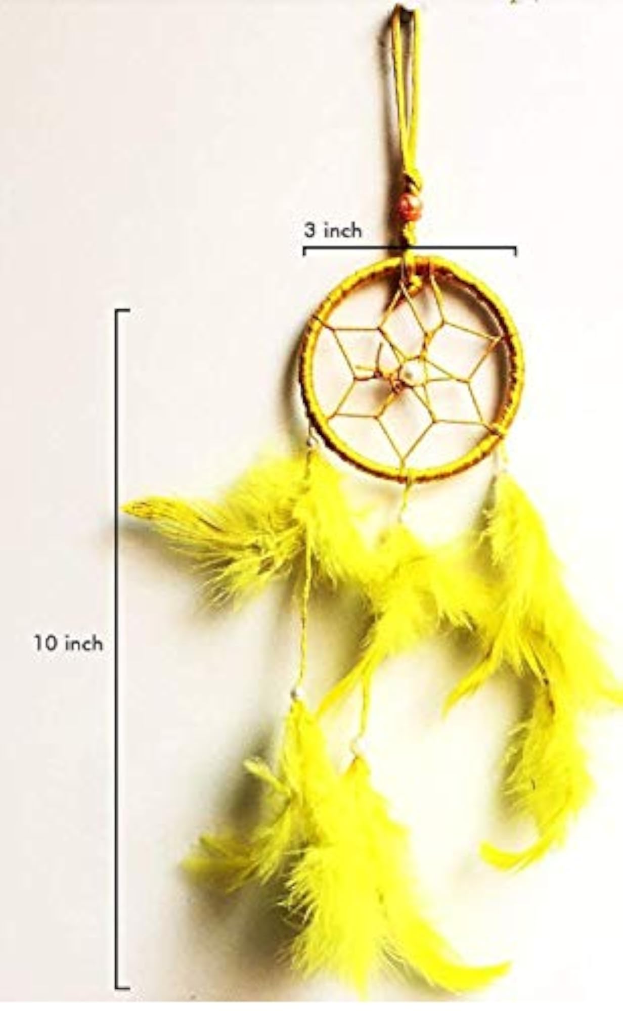 Wall Hanging Round Dream Catcher, Positive Dreams Decor