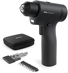 HOTO 16V Perceuse électrique sans brosse, 50 N·m Haute Torque avec Affichage intelligent en mode Auto et LED Lumière, 10 Des Bits, 5 Perceuses, 3/8.00 Keyless Chuck, deux modes de travail, parfait pour les réparations et les projets à domicile