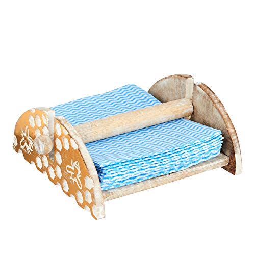Foldable Napkin Holder - Wooden Farmhouse White Honey Bee Kitchen Decor Napkin Holder for Tables - Napkin Holder with Weighted Arm - Modern Flat Napkin Holder - Bar Bathroom Napkin Holder Foldable Napkin Holder - Wooden Farmhouse White Honey Bee Kitchen Decor Napkin Holder for Tables - Napkin Holder with Weighted Arm - Modern Flat Napkin Holder - Bar Bathroom Napkin Holder