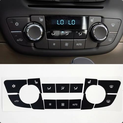 Pegatinas para interruptor de coche Opel Regal viaja con un salpicadero renovado 4