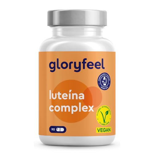 Luteina con Zeaxantina ojos - Vitaminas para la Vista - Con Vitamina A y Riboflavina - 90 Cápsulas (suministro para 3 meses) - Probado en laboratorio y desarrolladas en Alemania