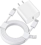 USB C Fast Charger for iPad Pro 12.9/11 in 2022/2021/2020/2018,iPad 10th,iPad Air 4th/5th 10.9",iPad Mini 6th Generation,iPad Charger Fast Charging Wall Charger Block with 6FT USB C to C Cable