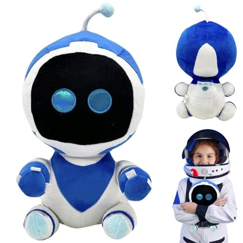 Astro Bot Plüsch, 30cm Astro Bot Plüschspielfigur Plüsch, Astro Bot Figur Für Kinder, 2024 Astro Bot Plush, 2024 Neues Horror Videospiel Astro Bot Plüschtier, Roboter Cartoon-Plüschtier, für Fans