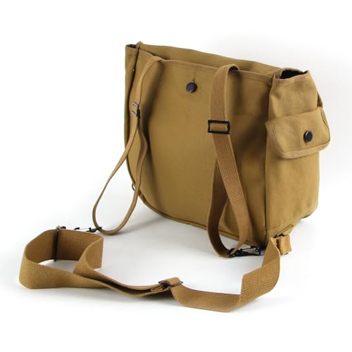 WWII WW2 US M36 Haversack Musette Field Bag Military Back Pack Canvas Khaki2