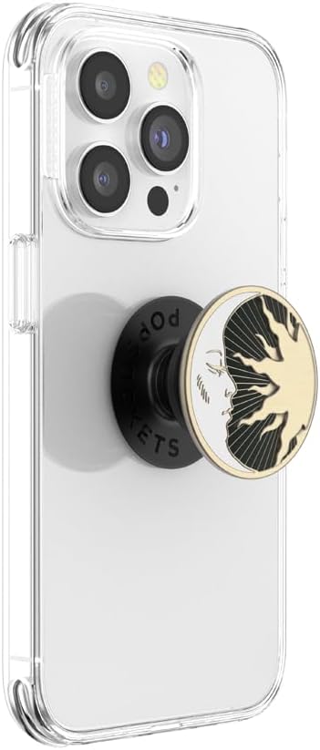 PopSockets Adhesive Phone Grip, Holder, Phone Stand, Enamel - Enamel Lunar Dreams