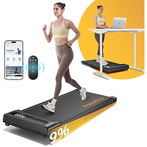 HomeTro Walking Pad Treadmill with Incline Cover