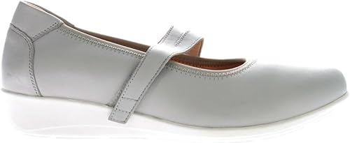 Propét Women's Yara Mary Jane Light Grey 8.5 Medium US