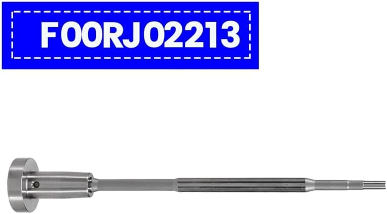 F00RJ02213 Diesel Common Rail Fuel Injector Control Valve for Diesel Injector 0445120040/041 Replacement - (Color: Silver)