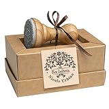 Ex libris Stempel Baum des Lebens Personalisiert, Blütenbaum Buchstempel, Kunst Geschenke für Buchliebhaber