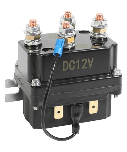 UNLRAE Winch Solenoid,Car Accessories 12V 250A Winchs...