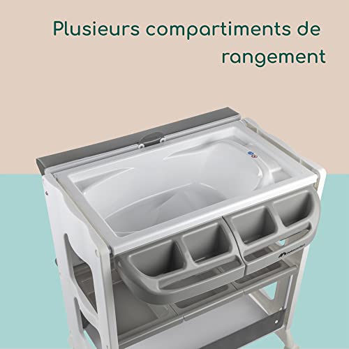 Table à langer baignoire bébé pour petits espaces Dolphy - 5