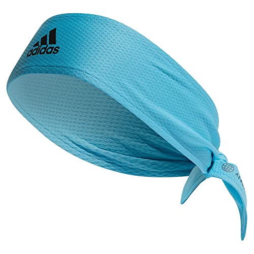adidas Tie Band Bright Cyan bandeau de tennis AEROREADY réglable